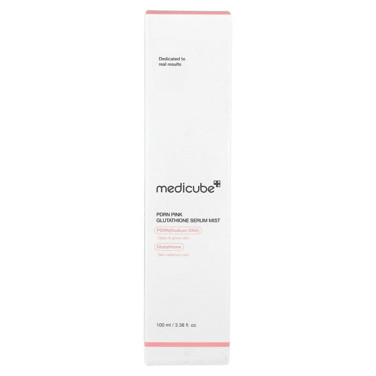 glutathione lotion benefits Medicube PDRN Pink Glutathione Serum Mist - 3.38 oz
