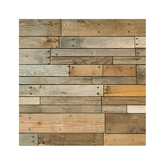 SLYNSHome Clearance Wall Paper Brick Stone Rustic Effect Self-adhesive Wall Sticker Home Decor