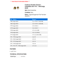 thumbnail image 2 of Crankcase Breather Element - Compatible with 1975 - 1980 Dodge W200 1976 1977 1978 1979, 2 of 2