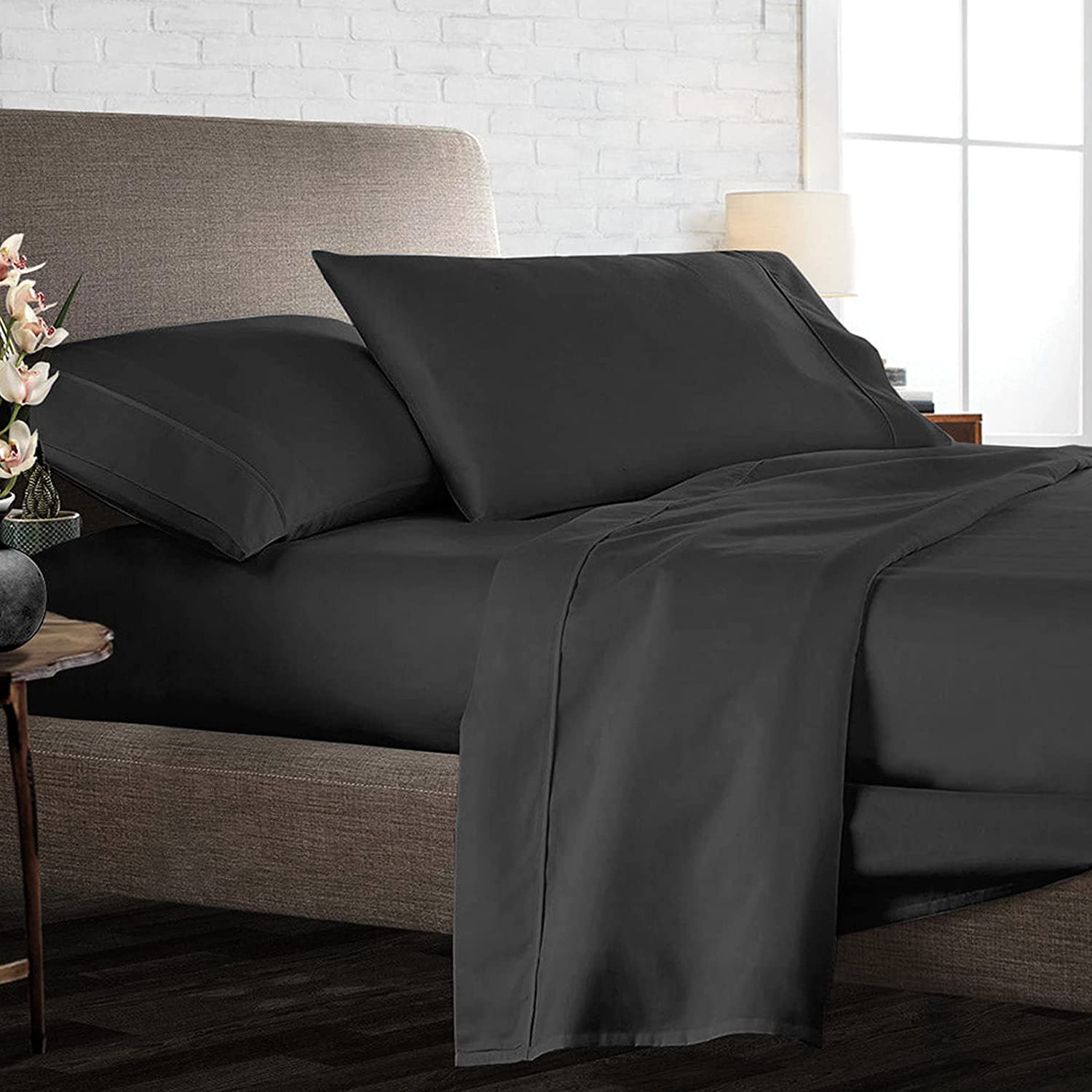 Blessings Decor 400 Thread Count 100 Cotton Bed Sheets Deep Pocket