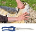 thumbnail image 2 of Hand Shears for Sheep Goat Horse Rabbit Pet Cut Hair Wool AlL purpose lengthen Scissors(type 1) Gueiykk, 2 of 8