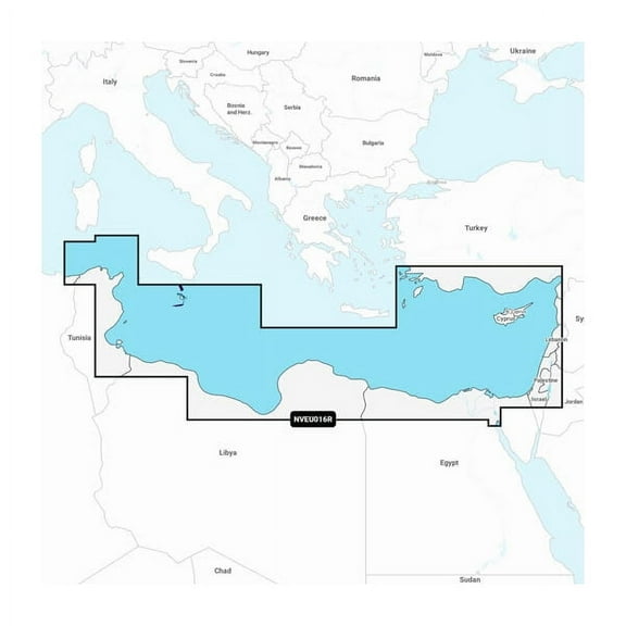 Garmin 010C124100 Mediterranean Sea Southeast Garmin