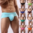 thumbnail image 4 of Hua_hombre Sexy transpirable ropa interior calzoncillos Boxer Bulge bolsa pantalones cortos troncos calzoncillospangjing, 4 of 4
