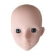 thumbnail image 2 of Cabeza de maniquí de entrenamiento realista multifuncional, modelo fácil de usar para principiantes. Ojos grises piel blanca, 2 of 9