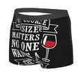 thumbnail image 2 of Junzan Wine Funny Mens Underwear Boxer Briefs For Men’s - Small, 2 of 9
