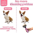thumbnail image 5 of Pet Brush, 2-Side Pet Grooming Tools with Deshedding and Dematting Comb, 5 of 6