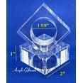 thumbnail image 4 of ACRYLIC NAPKIN RING SET OF 4 (SQUARE BLOCK TYPE), 4 of 6