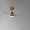 thumbnail image 4 of Maxim Lighting - Woodwind - 3 Blade Ceiling Fan with Light Kit-14.5 Inches Tall, 4 of 5