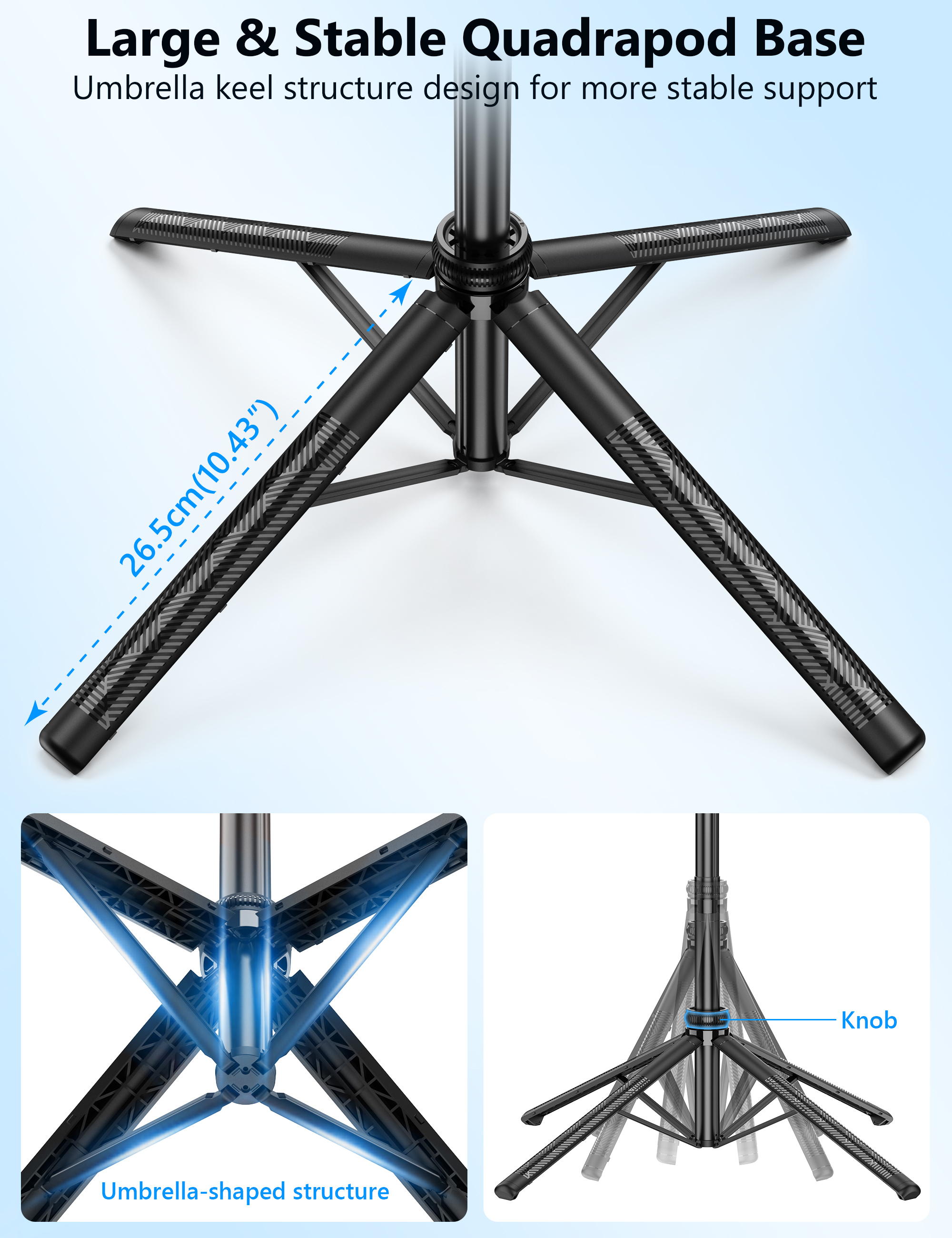 SelfieShow 64" Auto Face Tracking Tripod with Remote Control photo 4