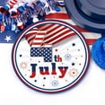 thumbnail image 7 of Nkmbld Independence Day Disposable Tableware Picnic Plates Cup Napkin Party Supplies Patriotic Party Decor Outdoor Picnic Special Offers, Multicolor, 7 of 7