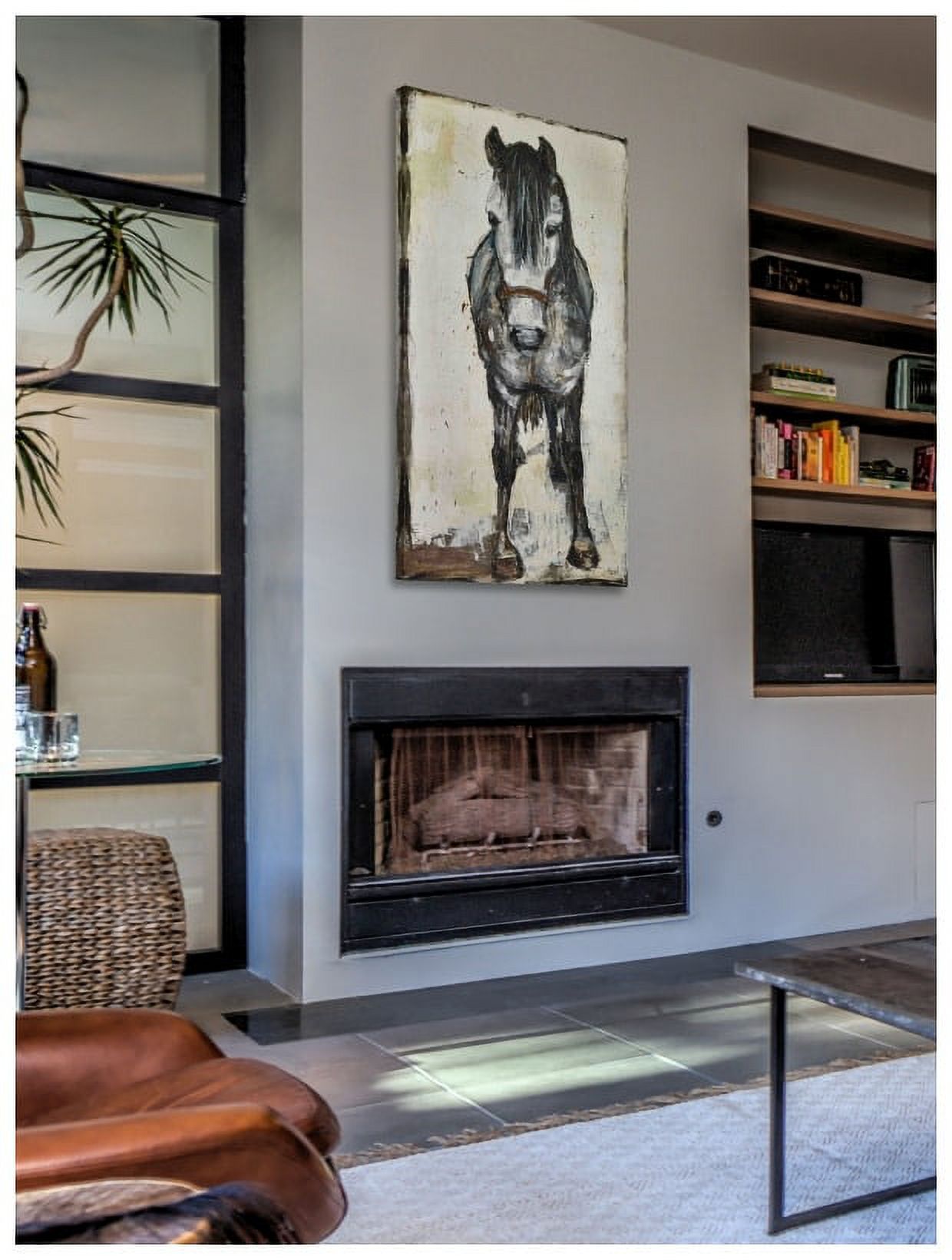 Marmont Hill 'Pony' by Tori Campisi Painting Print on Wrapped Canvas