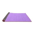 thumbnail image 2 of Ahgly Company Indoor Square Abstract Purple Contemporary Area Rugs, 8' Square, 2 of 4