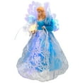 thumbnail image 4 of Northlight Lighted Color Changing Fiber Optic Angel Christmas Tree Topper - 12" - Blue, 4 of 6