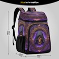 thumbnail image 2 of 36 Can Large Insulated Backpack Cooler, Leakproof Lunch Bag for Work, Picnics, Hiking, Biking & Outdoor Activities, Reusable Travel Tote with Multiple Pockets Grim Reaper Card, 2 of 7