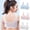Blue, variant on Girls Training Bras Soft Cotton Crop Tops Unpadded Racerback Kids First Bra Sports Bra for Girls Age 7-14