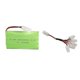 thumbnail image 4 of unique 9.6v 2400mah NiMH Battery + 9.6v USB Charger compatible Rc toys Car Robot Boat Gun Tank Train NI-MH AA 9.6v Rechargeable Battery Pack, 4 of 5
