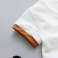 thumbnail image 6 of GYRATEDREAM Baby Boys Summer Clothes, Toddler Cartoon Clothing Set, Infant Boy Short Sleeve T-Shirt+Shorts Suits 3-4 Years, 6 of 7