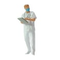 thumbnail image 1 of Figuras de personas a escala 1:87, figuras pintadas, modelo de Poses diferentes delicadas, figuras de personas de ferrocarril, artesanías de resina Hombre Hugo Figuras en miniatura, 1 of 10