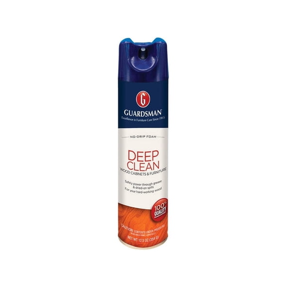 Guardsman Deep Cleaning Wood Cleaner Spray - Streak-Free, Scent Free - 12.5 oz