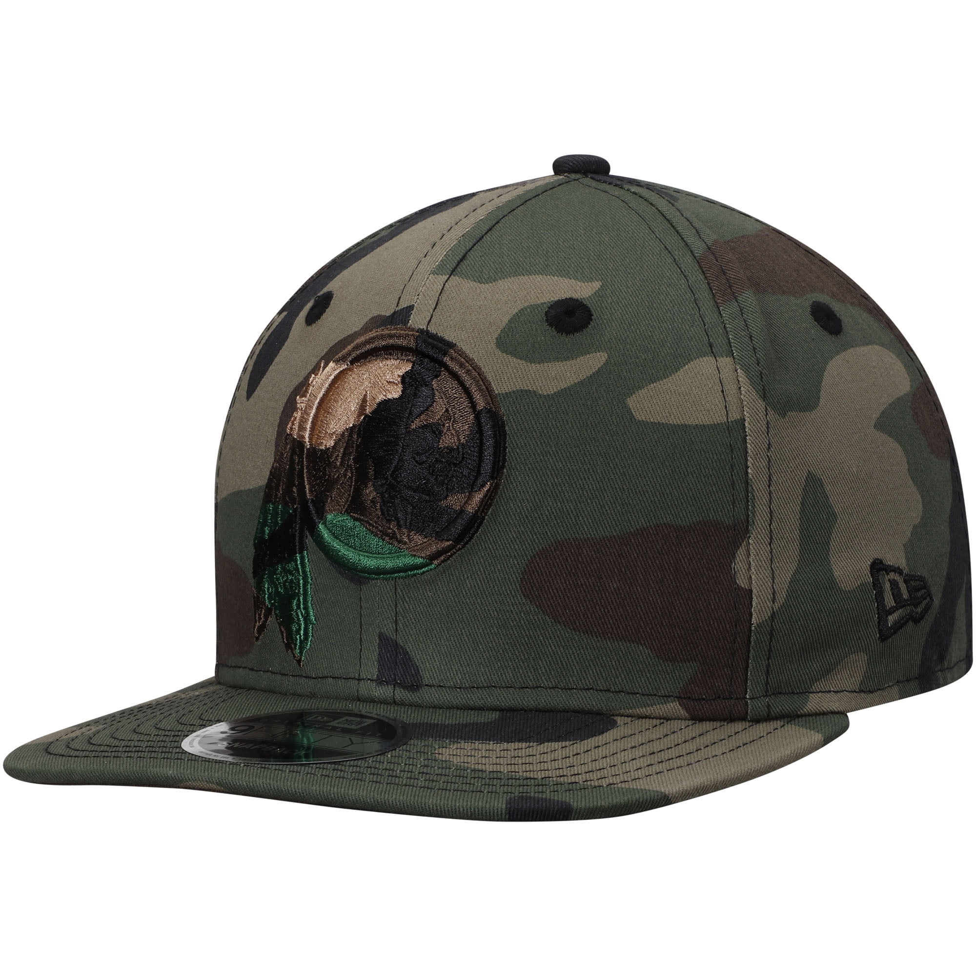 washington redskins camo hat