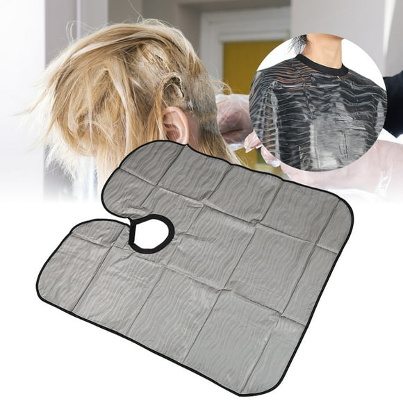 Capa de corte de pelo, chal impermeable para peluquería, chal para teñir el cabello, funcionalidad inteligente