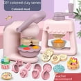 thumbnail image 3 of Máquina de fideos de arcilla de colores para niños, máquina de helado de arcilla ultraligera hecha a mano para jardín de infantes, juguete de molde de plastilina, 3 of 5
