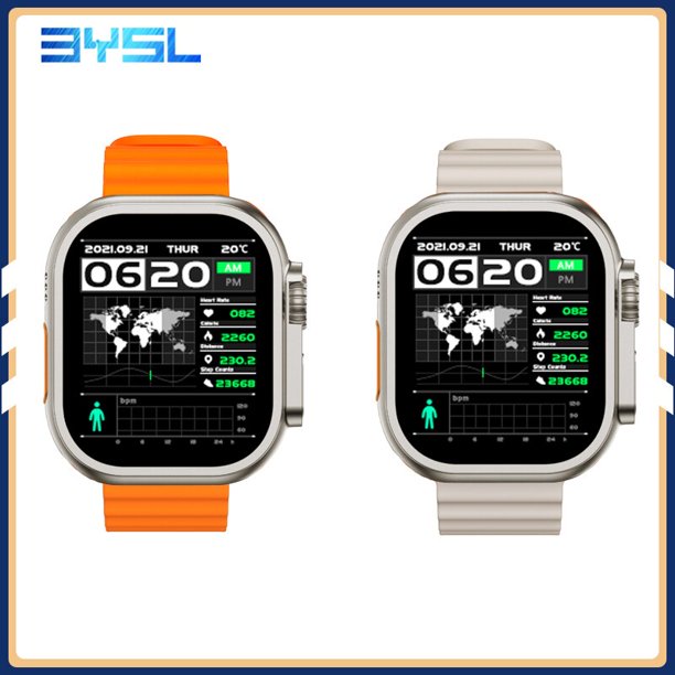 BYSL-reloj inteligente Ultra serie 8 para hombre y mujer, pulsera con respuesta a llamadas, 1:1, 49mm, IP09, carga inalámbrica, PK KD99 S8 W69, 2023 xuanjing unisex