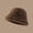 Coffee, variant on Beige Winter Warm Plush Furry Hat Knitting Cotton Trendy Soft Fluffy Warm Lightweight Fleece Fisherman Cap for Women Men Warm Fisherman Hat A
