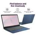 thumbnail image 2 of Ordinateur Portable Lenovo Ideapad Slim 3 Chromebook 14 Pieds' 4 Go RAM 92 Go, 2 of 9