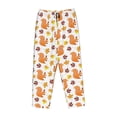 thumbnail image 4 of Goofa Cartoon Squirrel Printed Soft Pajama Pants for Women, Wide Leg Comfy Casual Lounge Yoga Pants-Medium, 4 of 9