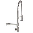 thumbnail image 4 of Contempo Living Inc Stainless Steel Coil Spring Pull-out Sprayer Dual Spout Kitchen Faucet, 4 of 5