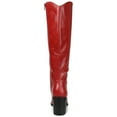thumbnail image 4 of Journee Womens Daria Stacked Heel Knee High Boots, Widths Available, 4 of 10