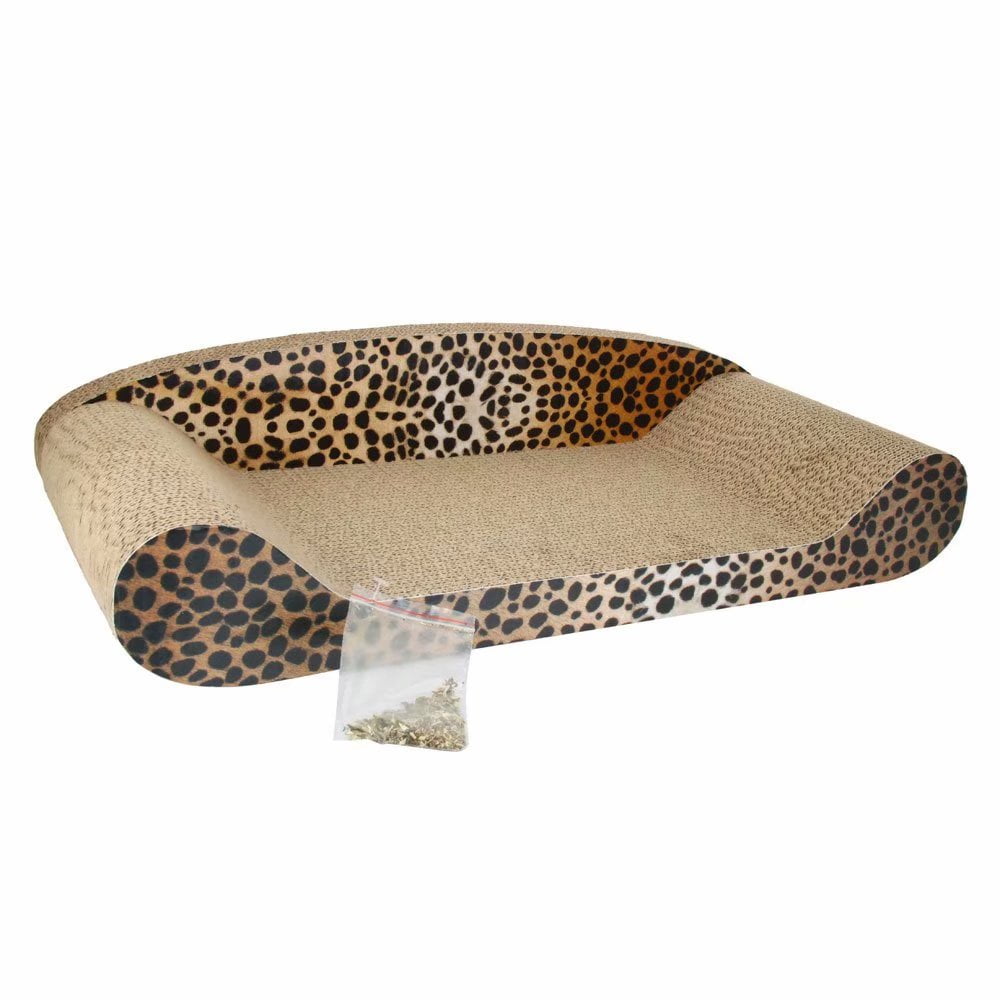 Clearance! Harden Corrugated Paper Pet Cat Toy Cat Sofa Claws Grinding