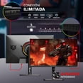 thumbnail image 3 of Monitor Gamer 27 BALAM RUSH ULTRA EXPLORER MXT27P 1ms 165Hz QHD IPS HDMI DP Altavoces Pivote FreeSync / G-Sync negro, 3 of 6