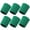 Green, variant on TELOLY 6Pcs Wrist Bands Strong Sweat Absorption Sweat Band Breathable Wrist Wraps,Big Red