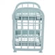 thumbnail image 4 of 3X Storage Estantes, Estantes de PlÁStico Pequeños para Almacenamiento - EstanterÍA de Estantes de 2 Niveles, Organizador de Baño de Estantes de Cocina (Azul NÓRdico), 4 of 8