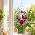 thumbnail image 5 of Christmas Acrylic Stained Glass Hanging Ornament, Christmas Window Decorations Decorative Suncatcher Xmas Decor for Indoor Outdoor Home Decorations Bedroom Living Room,8x8Inch, 5 of 7