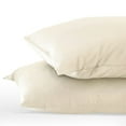 thumbnail image 2 of Cariloha Resort Bamboo Pillowcase Set - Coconut Milk-King 2 Pc, 2 of 4