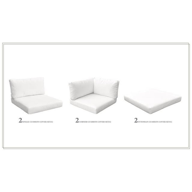 Ensemble Coussin pour BELLE-07b en Voile Blanche