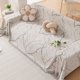 thumbnail image 1 of Nvzi Couch Cover Chenille Sofa Covers Stone Pattern Sofa Towel Cover for Living Room Sofa Easy Fit Washable Furniture Sofa Protector (70.87*110.24inch,Grey), 1 of 5