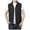 Black, variant on Cargo Fishing Vests for Men Casual Collared Zip Up Sleeveless Jacket with Pockets Outdoor Work Photo Travel Hiking Vest