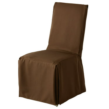 Classic Slipcovers Cabana Stripe Long, Terracotta Dining Chair Covers Ikea