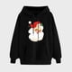 thumbnail image 2 of WILLBEST Sudadera Deportiva para Mujer Sudadera Navideña con Capucha Sudadera Informal de Manga Larga con Estampado Navideño Grande, 2 of 5