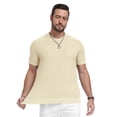 thumbnail image 2 of Iceglad Mens Knit T Shirt Short Sleeve Crewneck Summer Casual Textured Pullover Lightweight Ribbed Viscose Sweater Tee Soft Breathable Fashion Shirt, 2 of 10