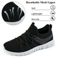 thumbnail image 3 of Ecetana Women's Sneakers Lightweight Breathable Mesh Casual Running Tennis Shoes, 3 of 5