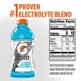 thumbnail image 2 of Gatorade Zero Sugar Thirst Quencher, Glacier Freeze Sports Drinks, 28 fl oz Bottle, 2 of 6