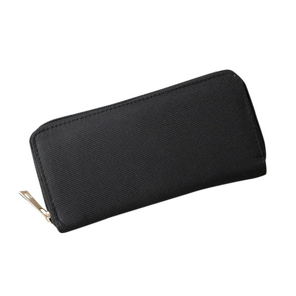 XZNGL Fashion Women Oxford Road Wallet Coin Bag Purse Phone Bag Black