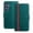 Green, variant on Allytechgroup Flip Wallet Phone Case for Samsung Galaxy S23 FE, RFID Blocking PU Leather Built-in Credit Card Slot Stand Shockproof Full Body Protective for Samsung Galaxy S23 FE, Red