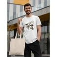 thumbnail image 2 of Les Champignons I T-Shirt Men -Naomi McCavitt Designs, Male Large, 2 of 4