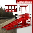 thumbnail image 3 of 2 Pack Hydraulic Car Ramps 5T 10000lbs Low Profile Car Lift Service Ramps Truck Trailer Garage,Height Hydraulic Vehicle Ramps, Lift Height 11.61-16.21 inches, 3 of 7